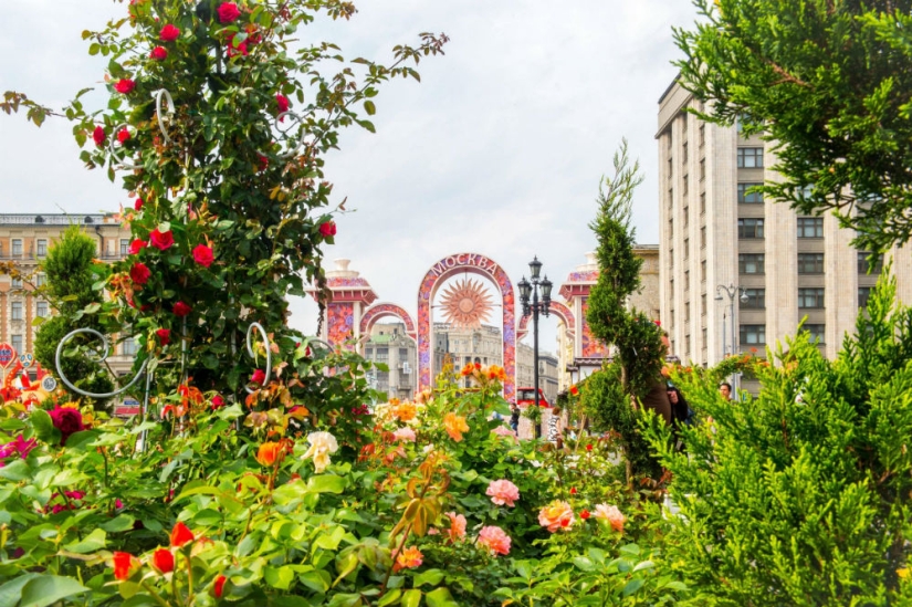 Arcos únicos decorarán Moscú en el Día de la Ciudad