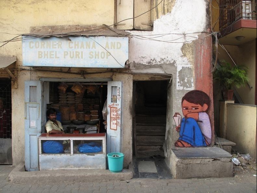 Arte callejero de Julien Malland