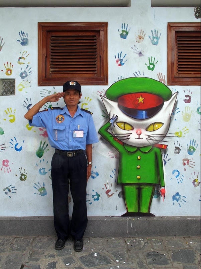 Arte callejero de Julien Malland