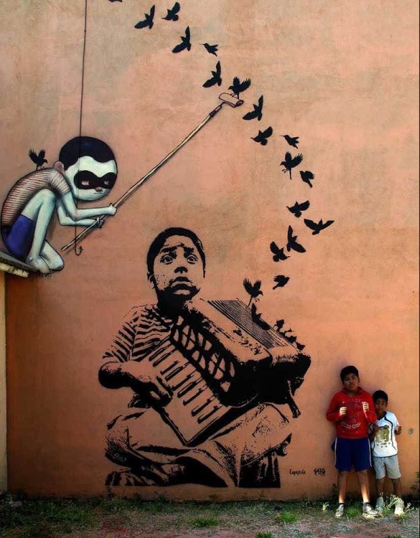 Arte callejero de Julien Malland