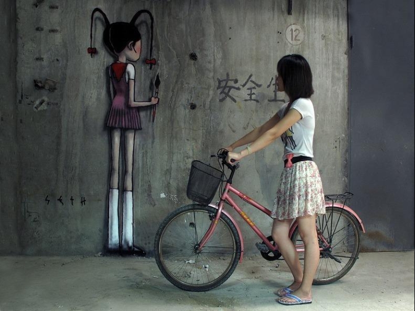 Arte callejero de Julien Malland