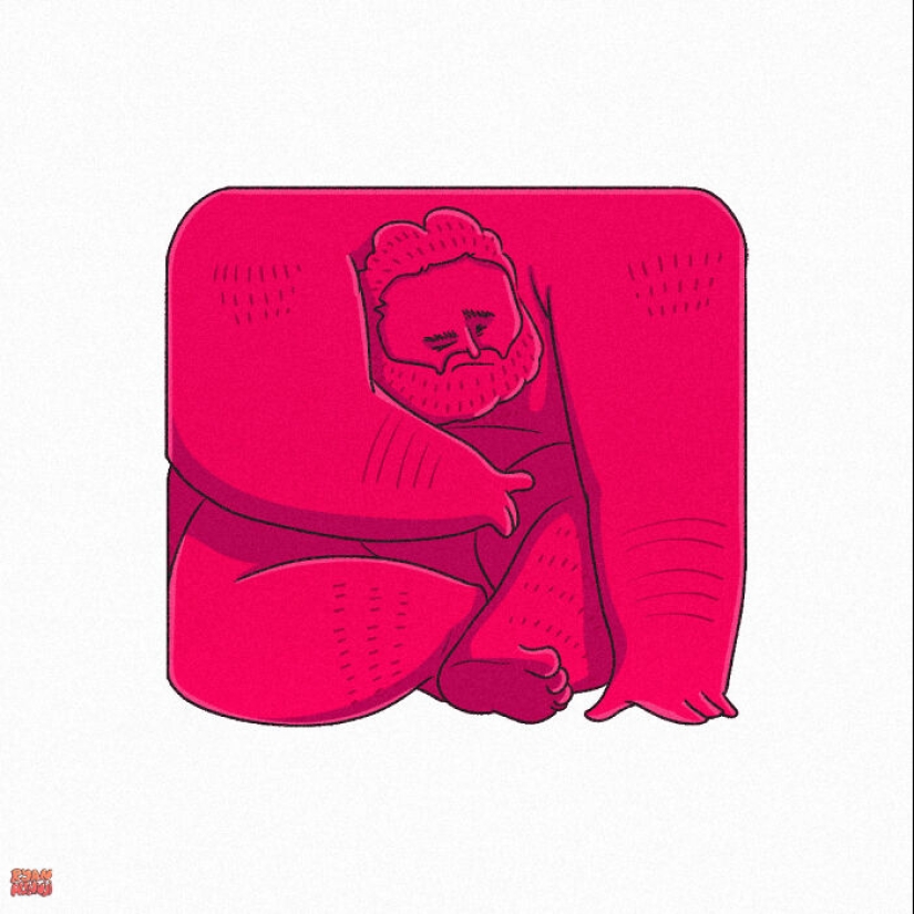 Artista ilustró sentimientos y emociones complejos que todos hemos sentido en algún momento