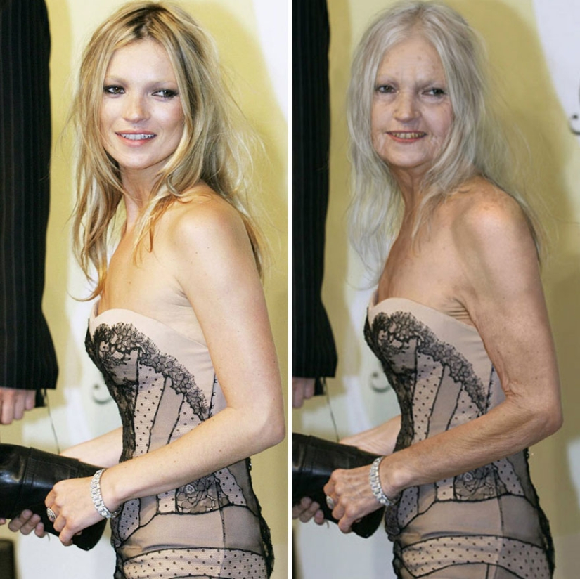 Así se verán las celebridades cuando sean mayores Así se verán las celebridades cuando sean mayores