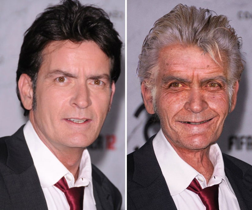 Así se verán las celebridades cuando sean mayores Así se verán las celebridades cuando sean mayores