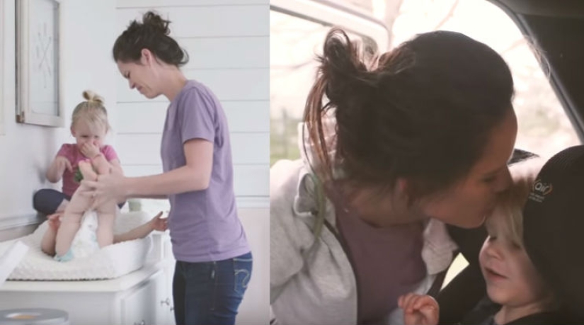 "As usual" and "magically": the same day through the eyes of mother and child