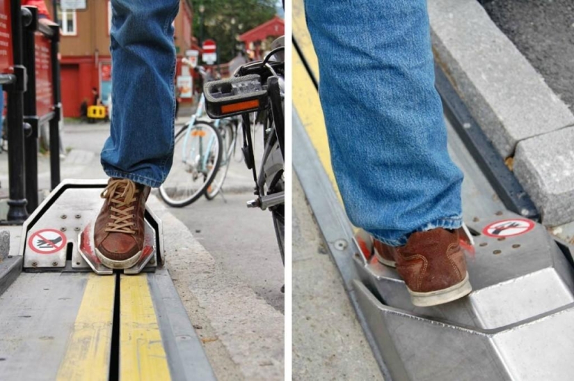 Ascensor para ciclistas en Noruega Ascensor para ciclistas en Noruega