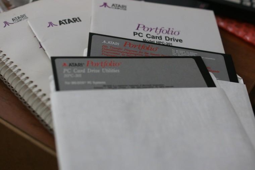 Atari Portfolio: Terminator 2 laptop Atari Portfolio: Terminator 2 laptop