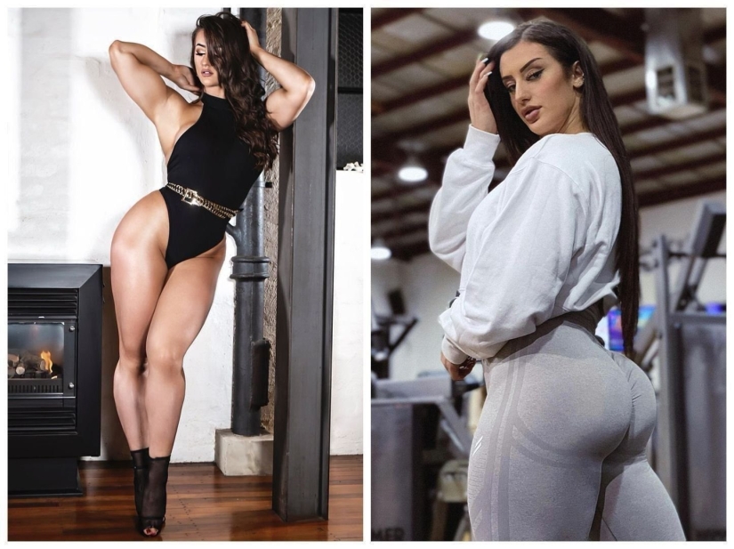 Athletic sports ladies who managed not to lose their femininity and attractiveness