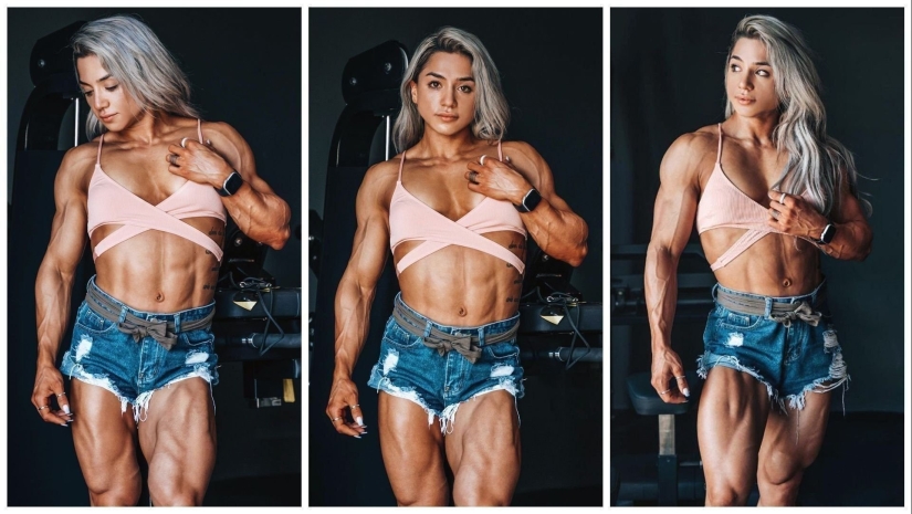 Athletic sports ladies who managed not to lose their femininity and attractiveness