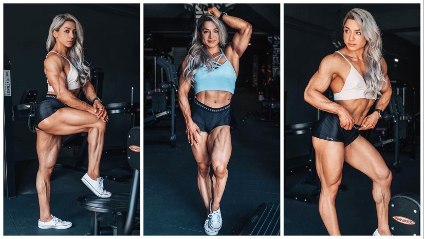 Athletic sports ladies who managed not to lose their femininity and attractiveness