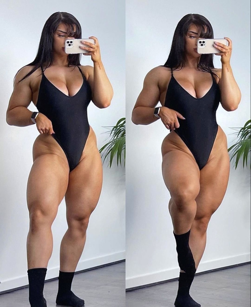 Athletic sports ladies who managed not to lose their femininity and attractiveness