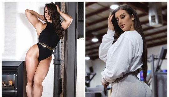 Athletic sports ladies who managed not to lose their femininity and attractiveness