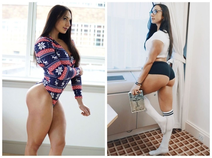 Athletic sports ladies who managed not to lose their femininity and attractiveness