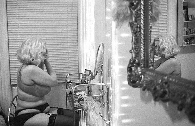 Bailarín de burlesque de un día