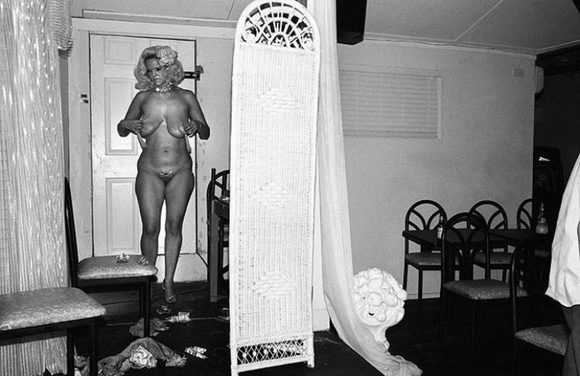 Bailarín de burlesque de un día