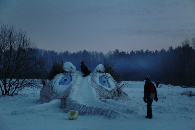 &quot;Bakshevskaya Maslitsa&quot; in a secret glade in the Moscow region