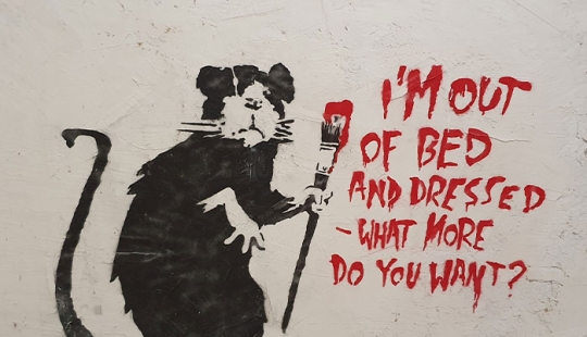 Banksy Fans Stunned As Artist “Confirms” Name In Resurfaced Interview