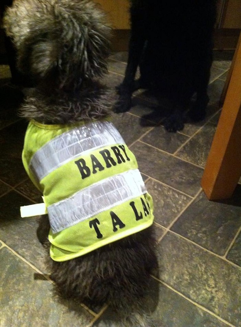 Barry "Voy a andar en bicicleta durante mucho tiempo" de Inglaterra