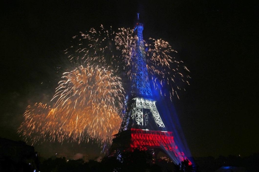 Bastille Day at the Eiffel Tower Bastille Day at the Eiffel Tower