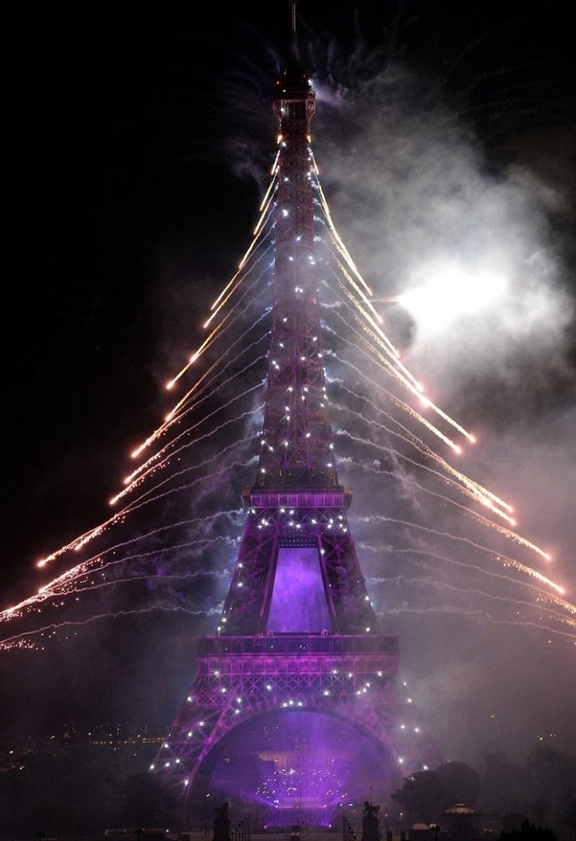 Bastille Day at the Eiffel Tower Bastille Day at the Eiffel Tower