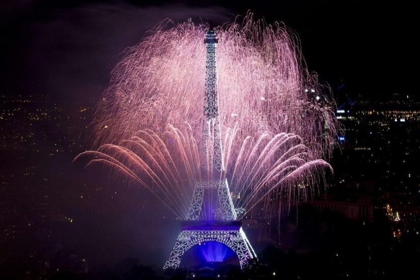 Bastille Day at the Eiffel Tower Bastille Day at the Eiffel Tower