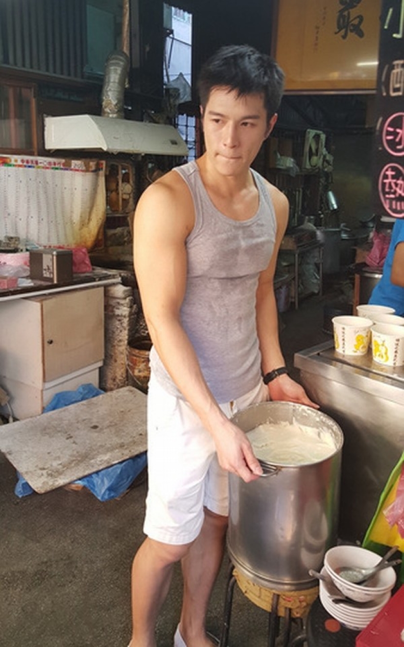 Beauties from Taiwanese markets caused a stir in the network