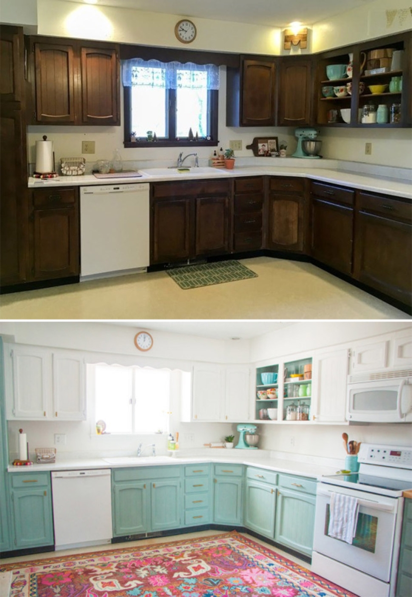Before and after: 13 examples of incredible and very budget transformations of residential premises