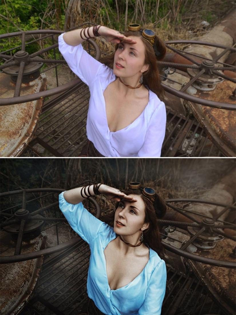 Before and after: how ordinary pictures turn into magical shots Before and after: how ordinary pictures turn into magical shots