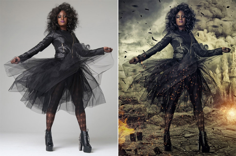 Before and after: how ordinary pictures turn into magical shots Before and after: how ordinary pictures turn into magical shots