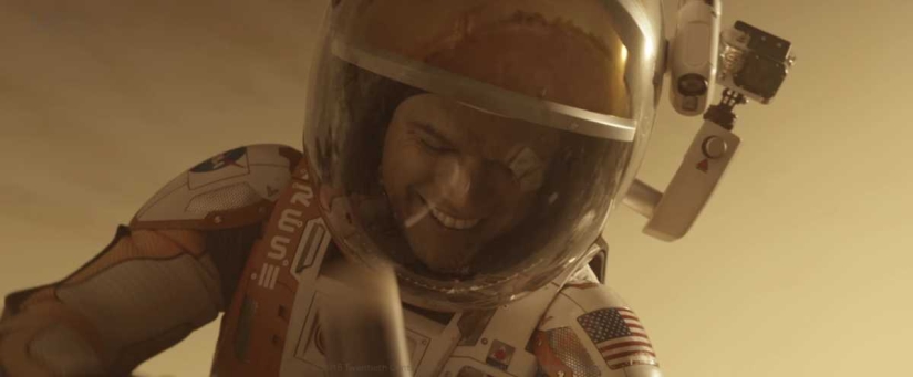 Before and after, or Incredible visual effects in the movie "The Martian" Before and after, or Incredible visual effects in the movie "The Martian"