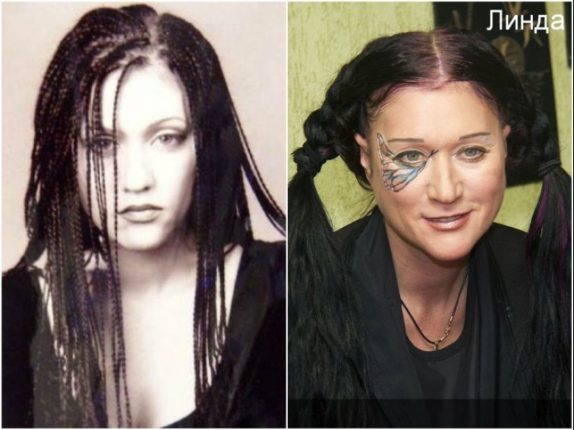 Before fame and plastic surgery: 15 photos of what Russian stars looked like in their youth