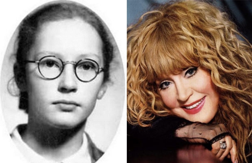 Before fame and plastic surgery: 15 photos of what Russian stars looked like in their youth