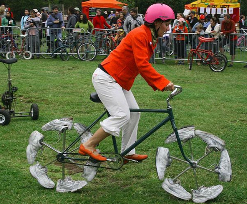 Bicycle ride on prejudices: the most unusual bike tuning