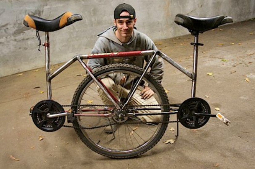 Bicycle ride on prejudices: the most unusual bike tuning