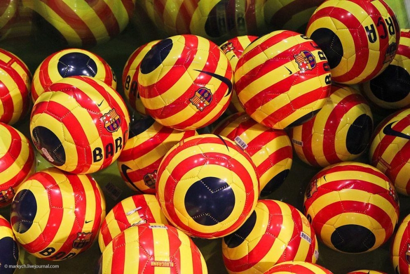 Big football in Barcelona Big football in Barcelona