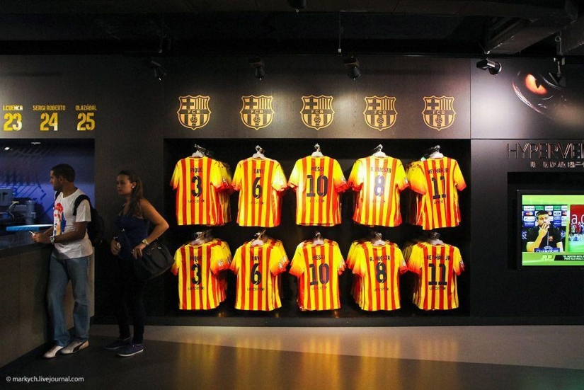 Big football in Barcelona Big football in Barcelona