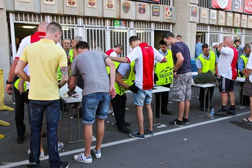 Big football in Barcelona Big football in Barcelona