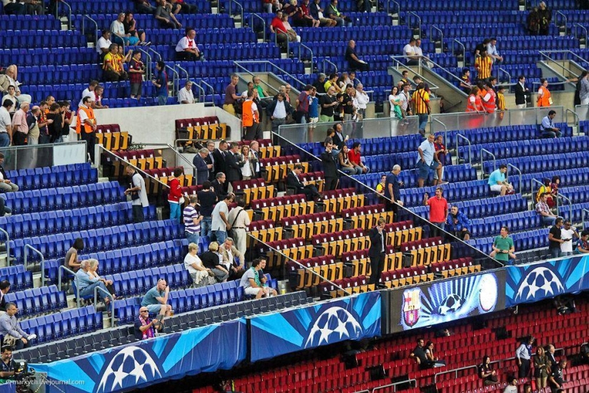 Big football in Barcelona Big football in Barcelona