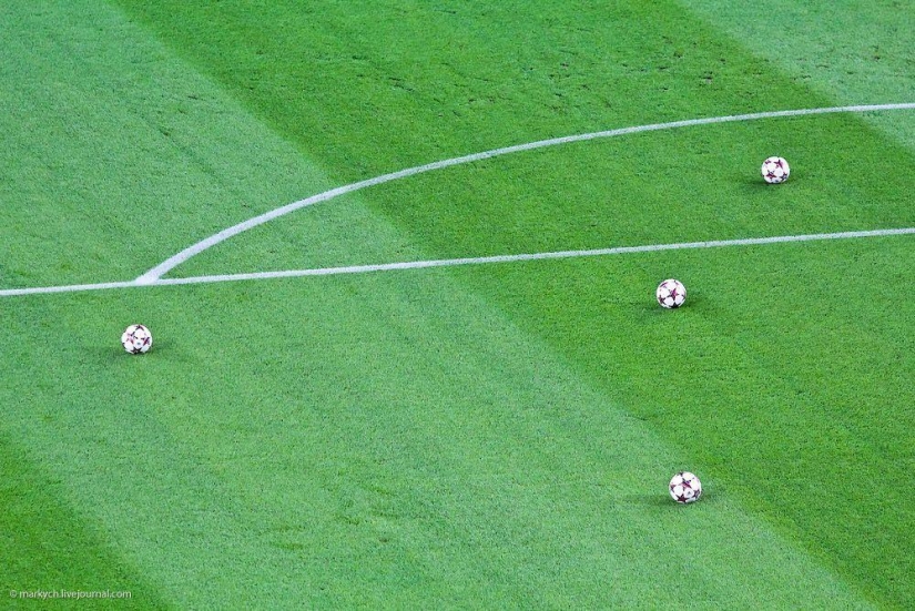 Big football in Barcelona Big football in Barcelona