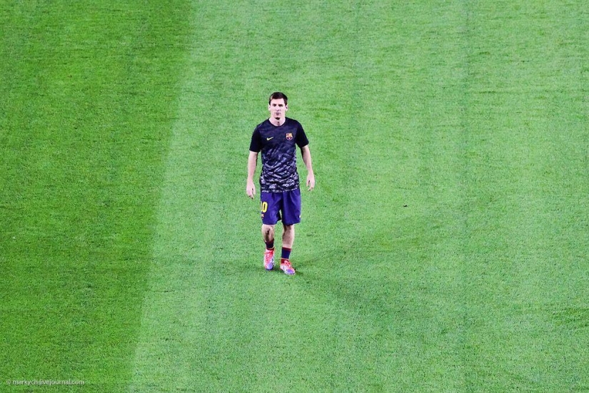 Big football in Barcelona Big football in Barcelona