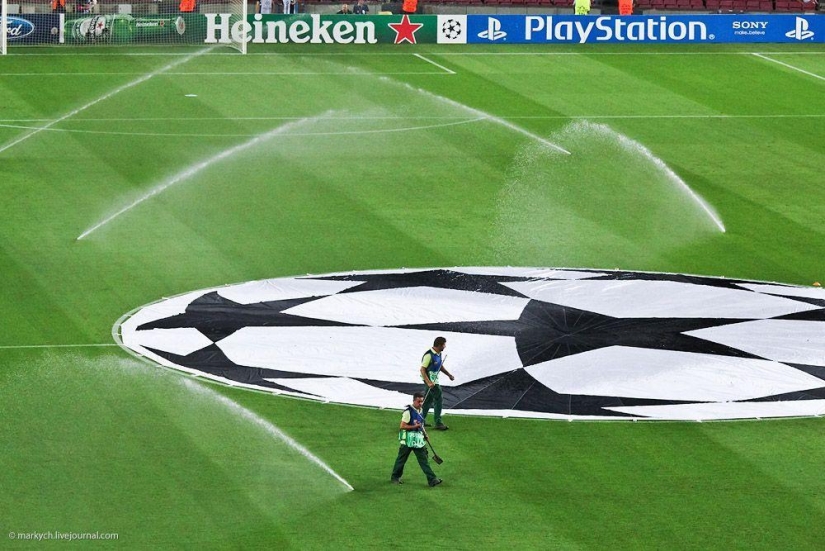 Big football in Barcelona Big football in Barcelona