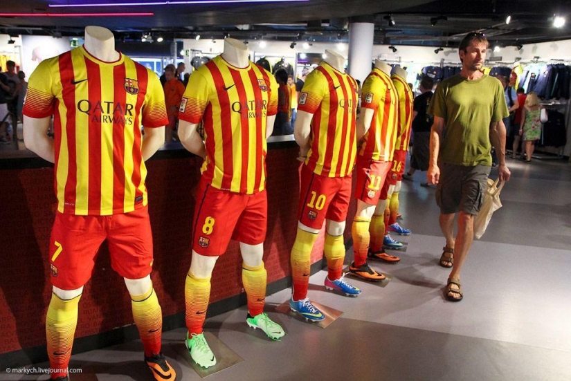 Big football in Barcelona Big football in Barcelona