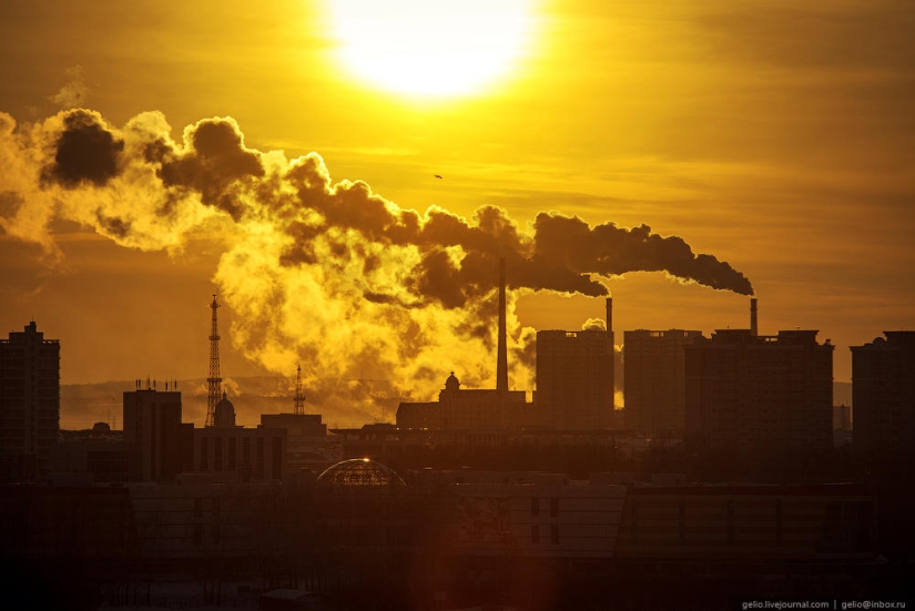 Blagoveshchensk desde arriba