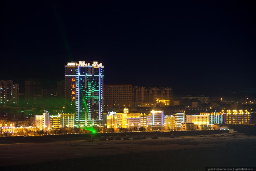 Blagoveshchensk desde arriba