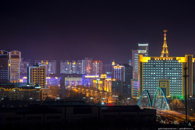 Blagoveshchensk from above Blagoveshchensk from above