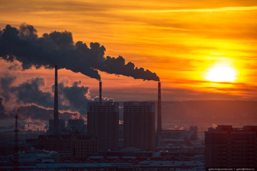 Blagoveshchensk from above Blagoveshchensk from above