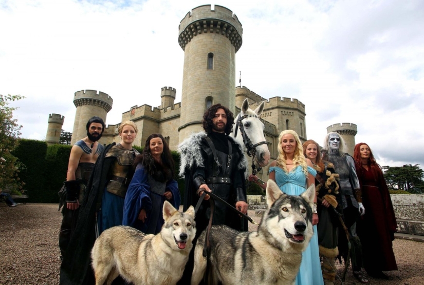 Boda al estilo de la serie "Juego de Tronos"