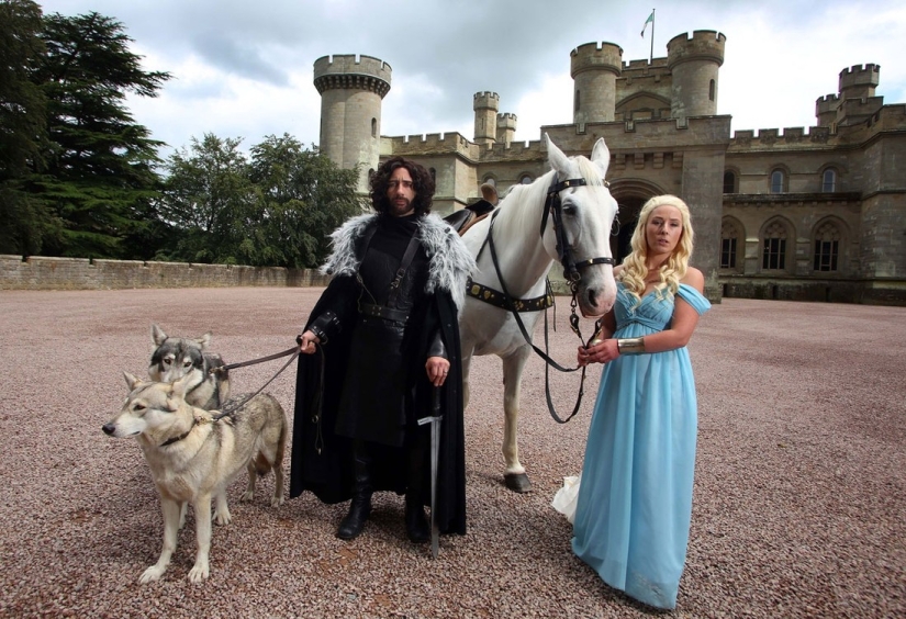 Boda al estilo de la serie "Juego de Tronos"