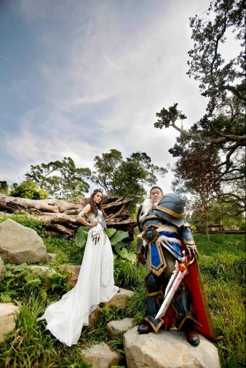 Boda al estilo de World of Warcraft