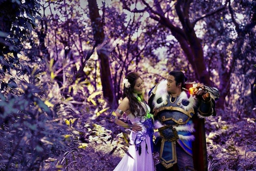 Boda al estilo de World of Warcraft